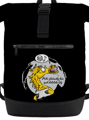 Žluťoučký kůň batoh Black