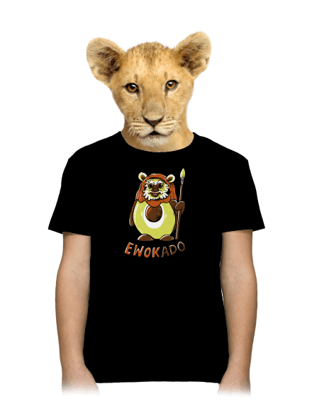 Ewokado dětské tričko Black