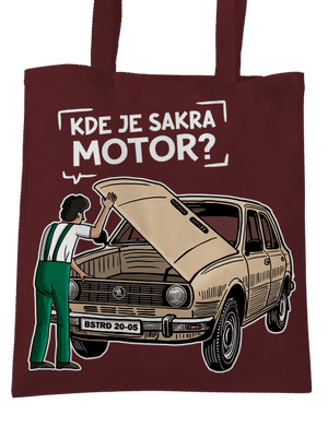Kde je motor? taška Chocolate