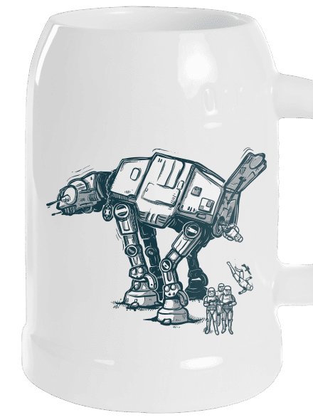 AT-AT půllitr White