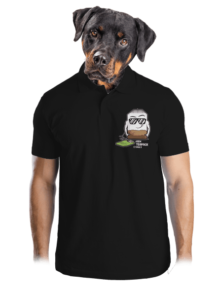 Čajový týpek pánská polokošile Black