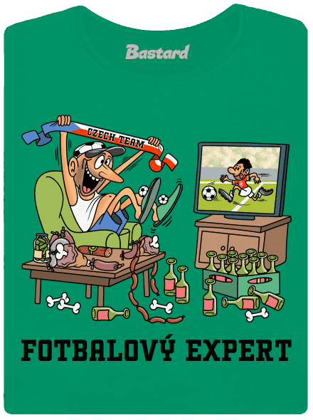 Fotbalový expert dámské tričko Kelly Green Mal