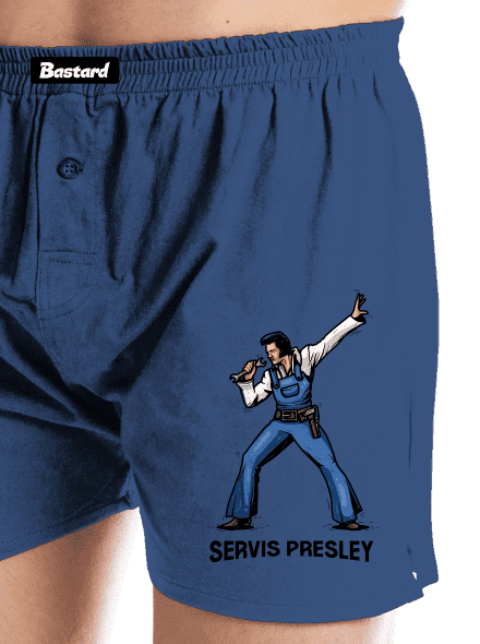 Servis Presley pánské trenky Blue