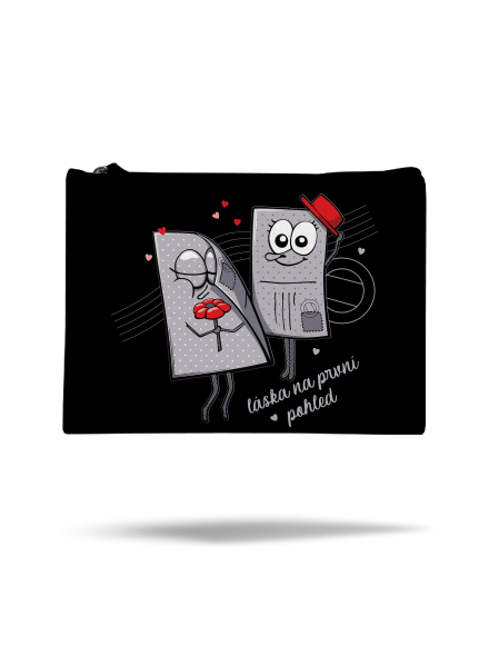 Láska na první pohled taštička Black