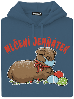 Mlčení jehňátek dámská mikina klokanka Denim