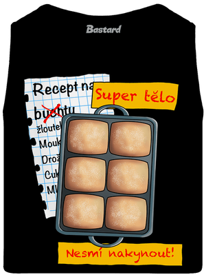 Buchty pánské tílko Black