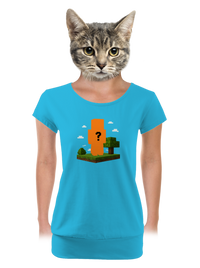 dámské tričko s lemem