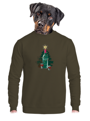 unisex mikina bez kapuce