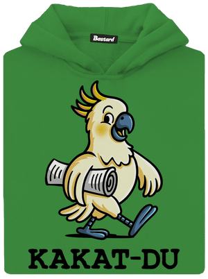 Kakat-du dětská mikina klokanka Kelly Green AWD