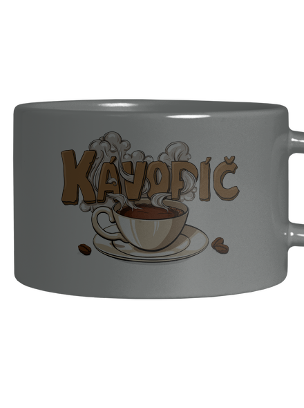 Kávopíč hrnek makronka Grey Macaron