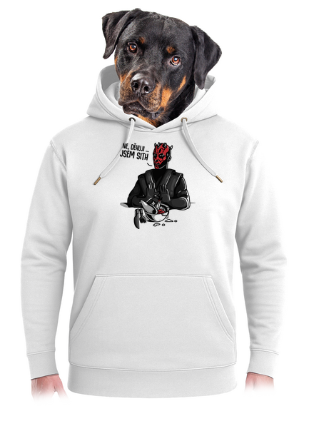 Jsem sith unisex mikina premium Snowwhite