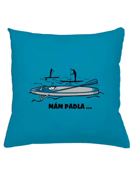 Mám padla polštář Blue Turquoise