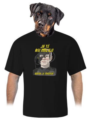 unisex tričko oversized