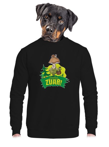 Houbaření zdar unisex mikina bez kapuce Black