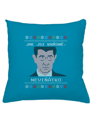 Neviňátko polštář Blue Turquoise