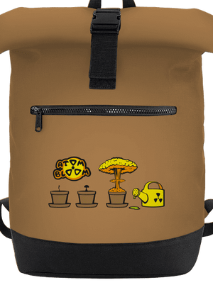 Atomový květ batoh Caramel