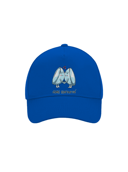 Kontaktní čočky kšiltovka baseballka Bright Royal