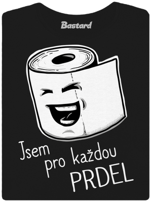 Prdel dámské tričko Black