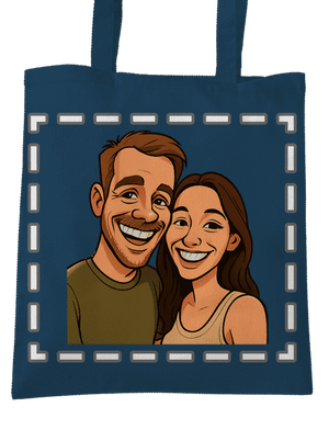 Karikatura z vlastní fotky taška Petrol