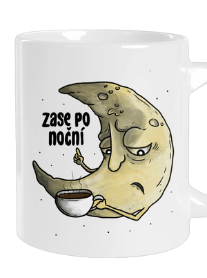 Zase po noční velký hrnek White