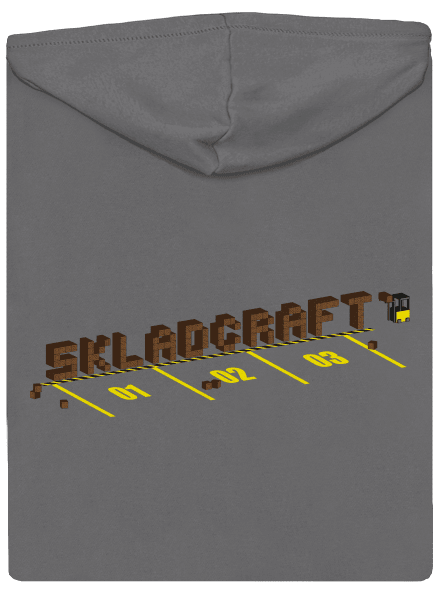 Skladcraft dámská mikina na zip Steel Gray