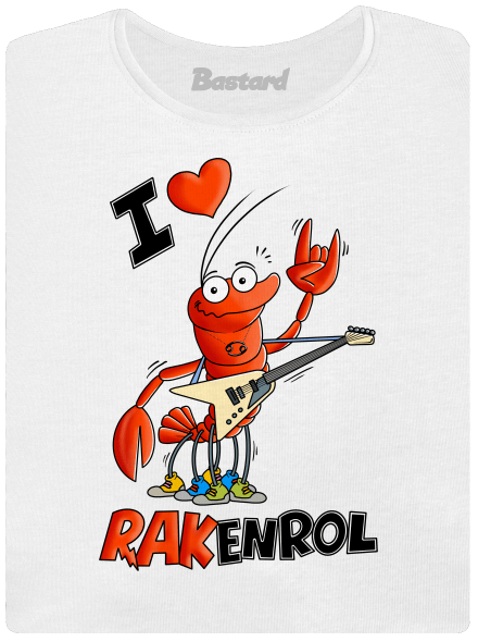 Rakenrol dámské tričko White