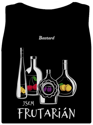 Frutarián dámské tílko klasické Black