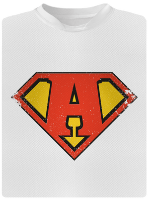 Jsem superhrdina dětské sportovní tričko White