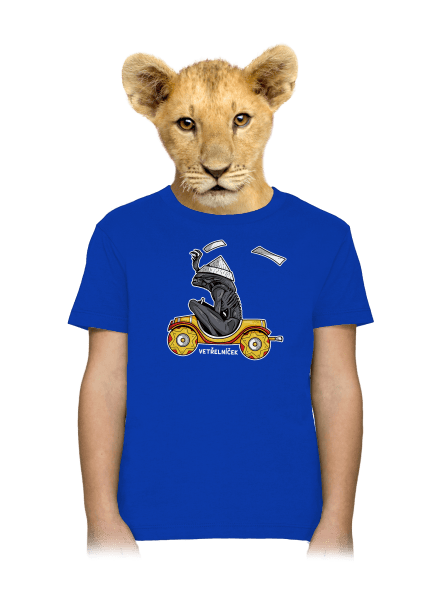 Vetřelníček dětské tričko Royal Blue