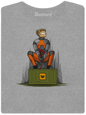 Ape-Life dámské tričko Dark Gray Melange