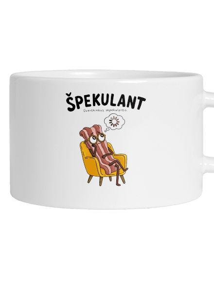 Špekulant hrnek makronka White