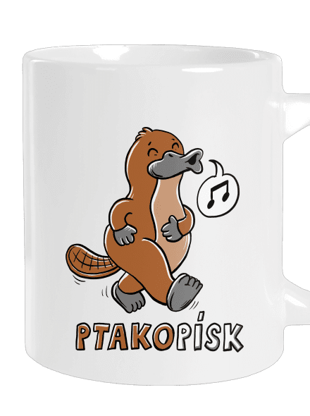 Ptakopísk velký hrnek White