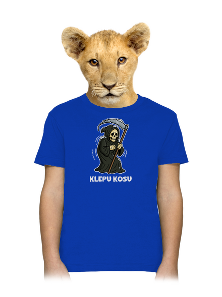 Klepu kosu dětské tričko Royal Blue