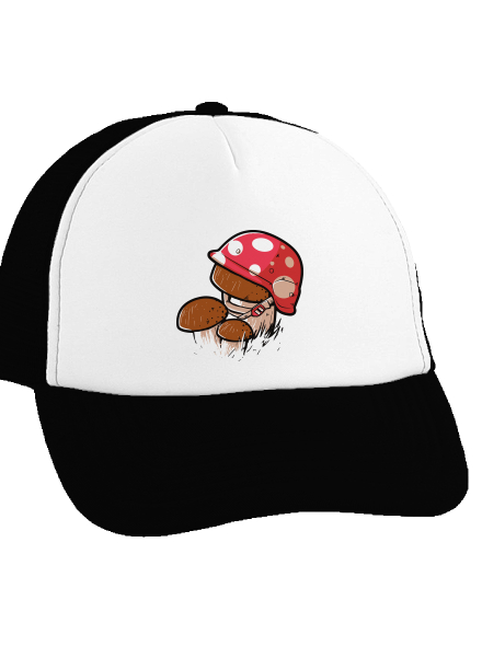 Hřib kšiltovka truckerka Black cap