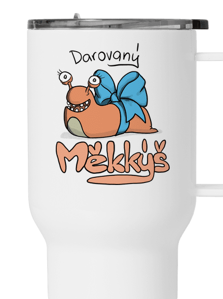 Darovaný měkkýš termohrnek White