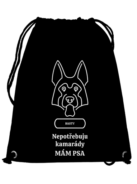 Nemůžu, mám psa vak Black