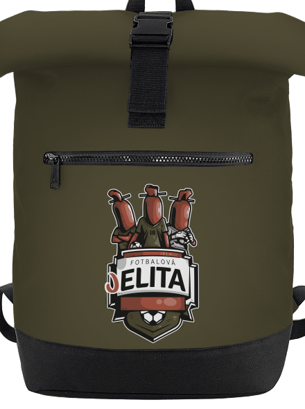 Fotbalová jelita batoh Military Green