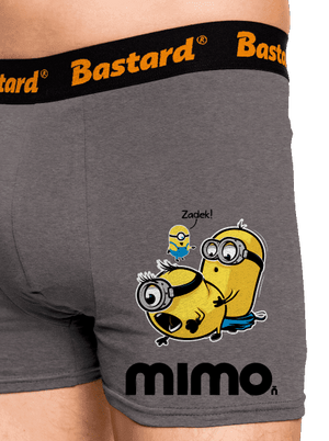 Mimo boxerky Gray Melange