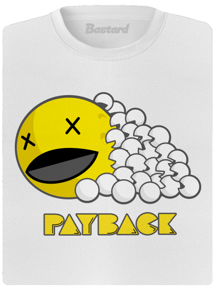 Payback dámské sportovní tričko White