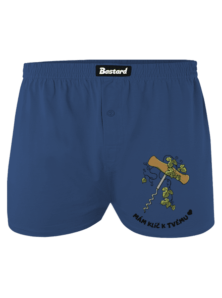 Otevři mé srdce pánské trenky Blue