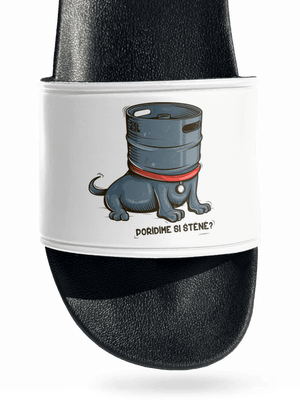 Štěně pantofle White