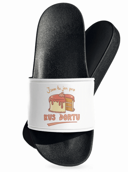 Pro kus dortu pantofle White