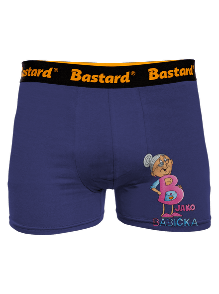 B jako babička boxerky Blue Navy