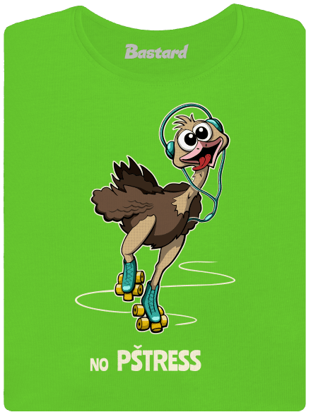 No pštress dámské tričko Apple Green