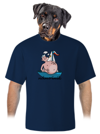 unisex tričko oversized