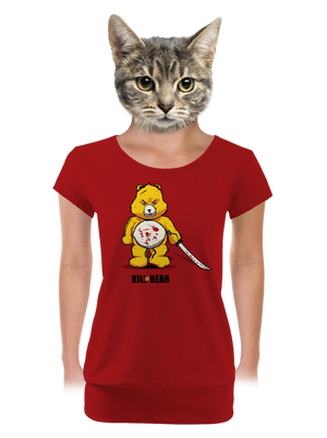 dámské tričko s lemem