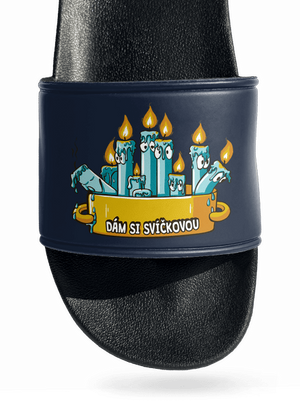 Svíčková pantofle Navy