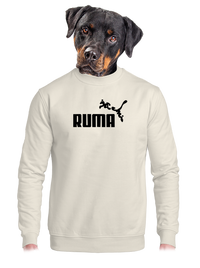 unisex mikina bez kapuce