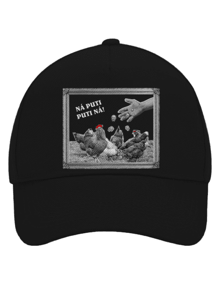 Ukrajina - Ná Puti Puti Ná kšiltovka baseballka Black