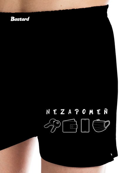 Nezapomeň pánské trenky Black